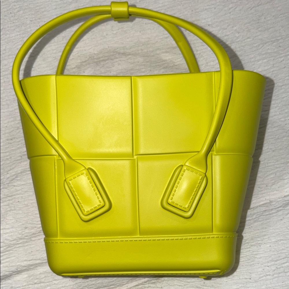 Bottega Veneta Chartreuse Tote Bag